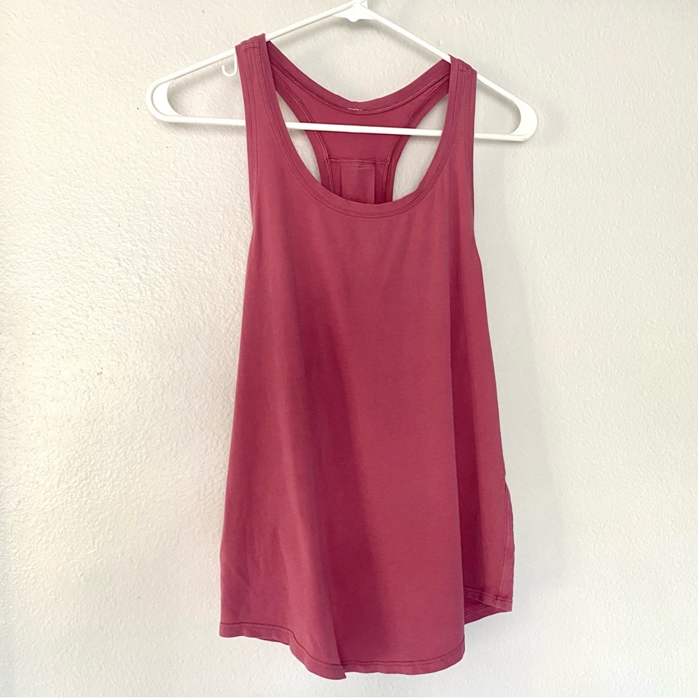 Lululemon pink racerback tank